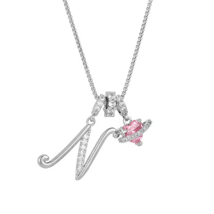 AuraNest™ 3-Layer Initial Necklace — Wear Your Story in Glowing, Comfortable Elegance That Turns Every Head