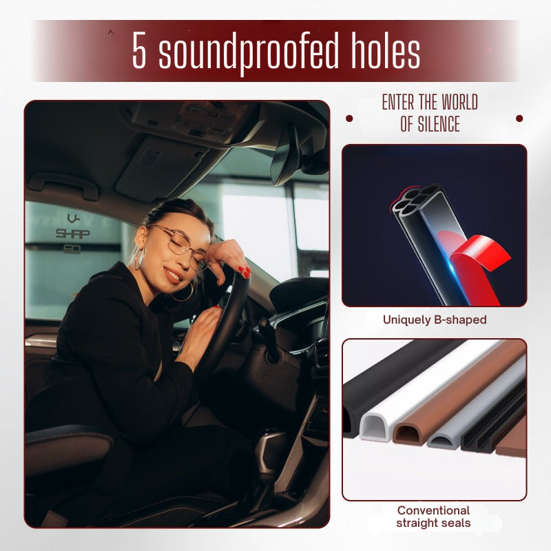 QuietGuard™ — Seal Out Noise and Drive in Calming Silence