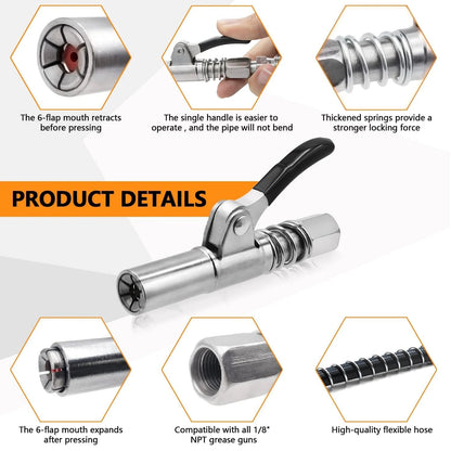 GlideGrip™ — Grip Tight, Work Fast, and Never Waste a Drop Again