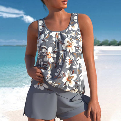 SolaraWave™ Tankini Set — Unleash Your Boldest, Most Confident Beach Day Ever
