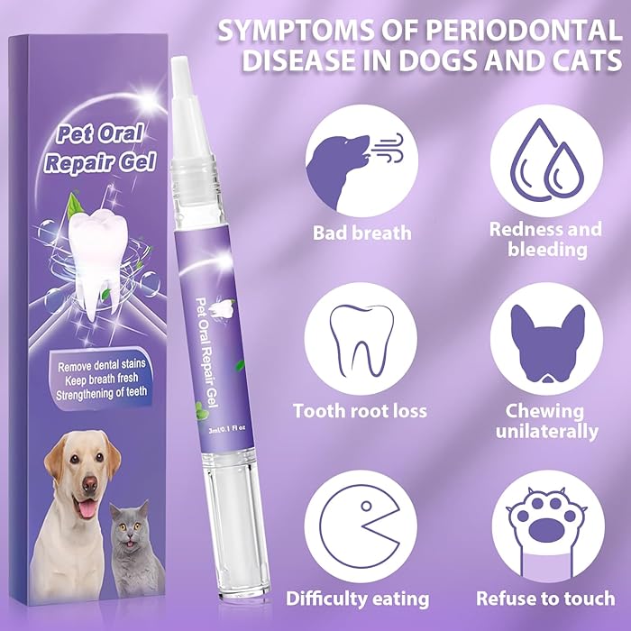PurePaw™ Oral Rescue Gel — End Your Pet’s Pain and Bad Breath for Happy, Fresh Kisses Every Day