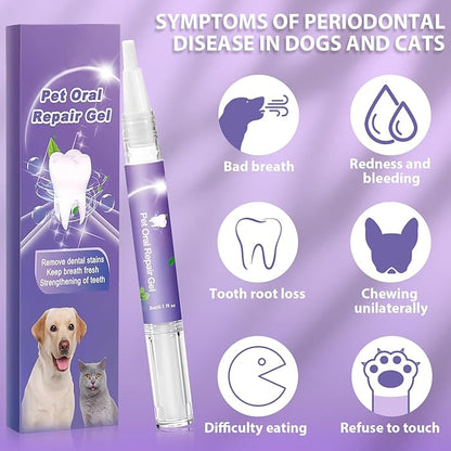 PurePaw™ Oral Rescue Gel — End Your Pet’s Pain and Bad Breath for Happy, Fresh Kisses Every Day