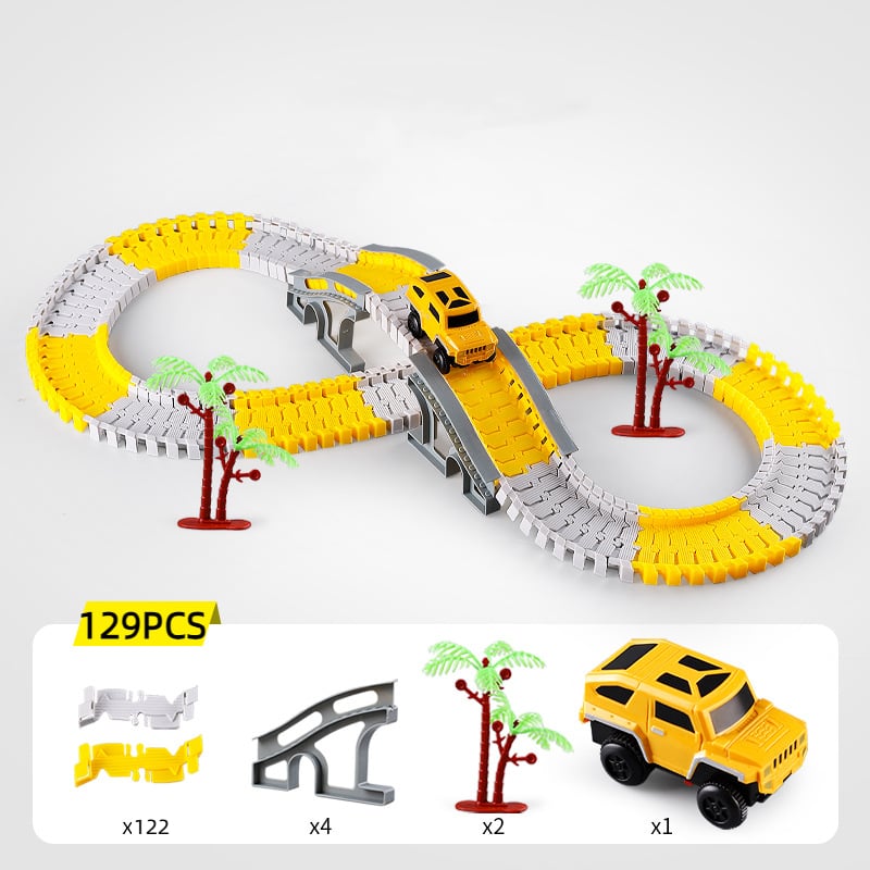 AuroraTrack™ — Ignite Your Child’s Imagination with Endless Twist-and-Build Adventures