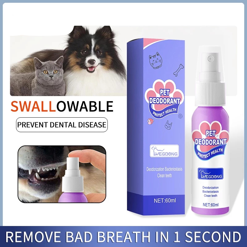 BreezeMist™ — Instantly Refresh Your Pet’s Breath for Snuggles That Spark Joy