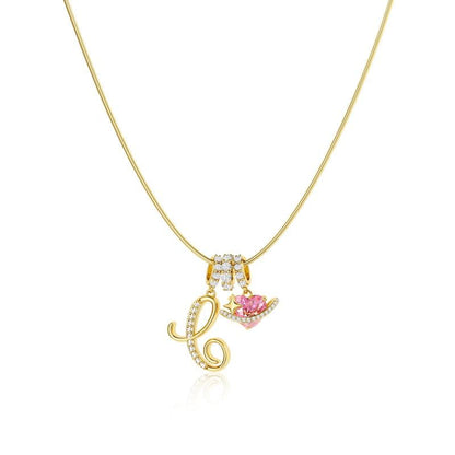 AuraNest™ 3-Layer Initial Necklace — Wear Your Story in Glowing, Comfortable Elegance That Turns Every Head