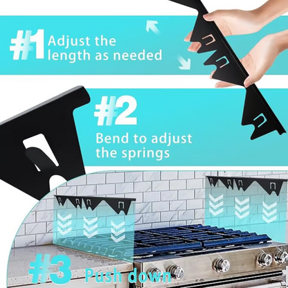 SwiftSeal™ — Seal Out Kitchen Chaos for a Spotless, Stress-Free Cooking Zone
