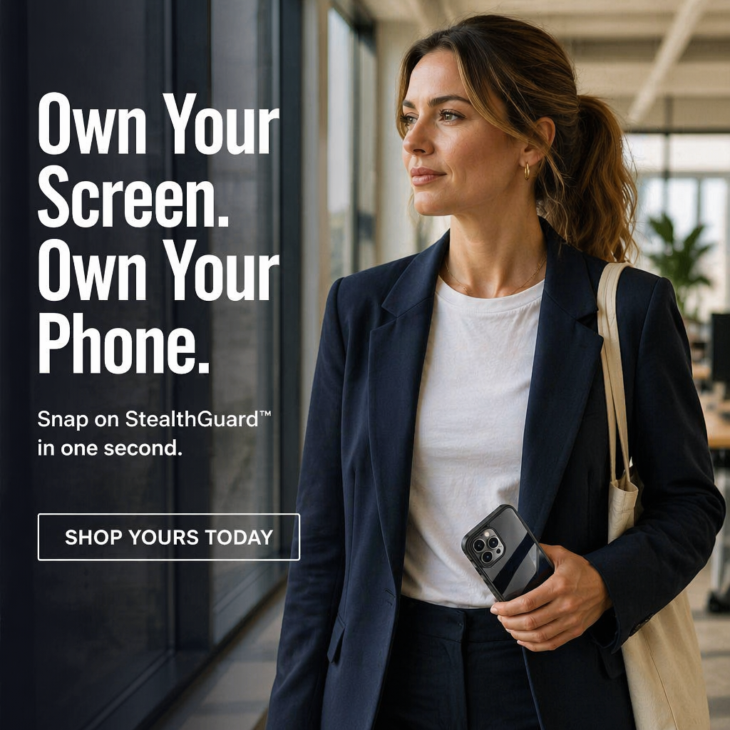 StealthGuard™ Privacy Armor — Stop Screen Spies and Protect Both Sides Instantly