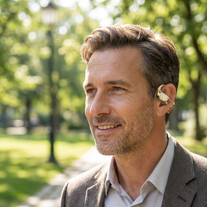 AuraWave™ — Experience All-Day Freedom with Unmatched Comfort and Crystal-Clear Sound