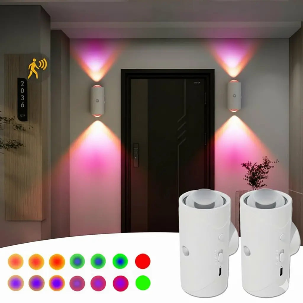 LumaMist™ — Step Fearlessly Through Night with Instantly Responsive, Soothing Glow