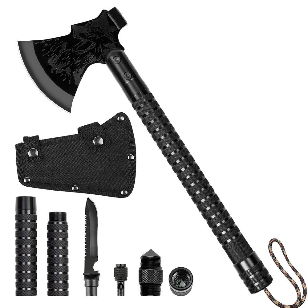 Multifunctional Axe Foldable High Carbon Steel Head