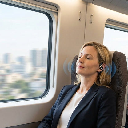 AuraWave™ — Experience All-Day Freedom with Unmatched Comfort and Crystal-Clear Sound