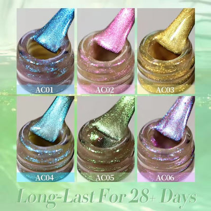 PrismaPulse™ Magnetic Gel — Ignite Your Nails with Hypnotic, Ever-Shifting Radiance