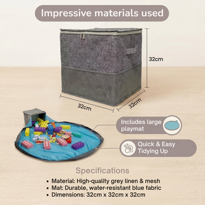 JoyNest™ — Turn Toy Chaos into Playtime Joy and Stress-Free Cleanups