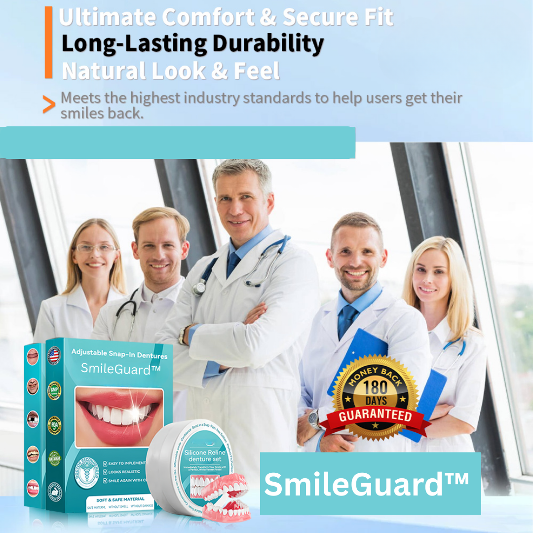 GlideFit™ — Experience Denture Comfort So Natural, You’ll Smile Like Yourself Again
