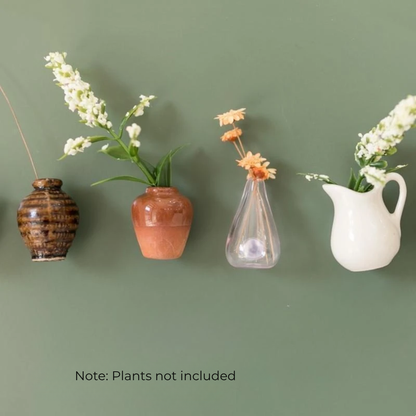 Florisoul™ Mini Ceramic Vase Magnets — Bring Every Surface to Life with Elegant Strength and Style