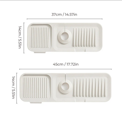 HydraDry™ Silicone Drying Mat — Transform Your Kitchen with Spotless Counters and Lightning-Fast Drying