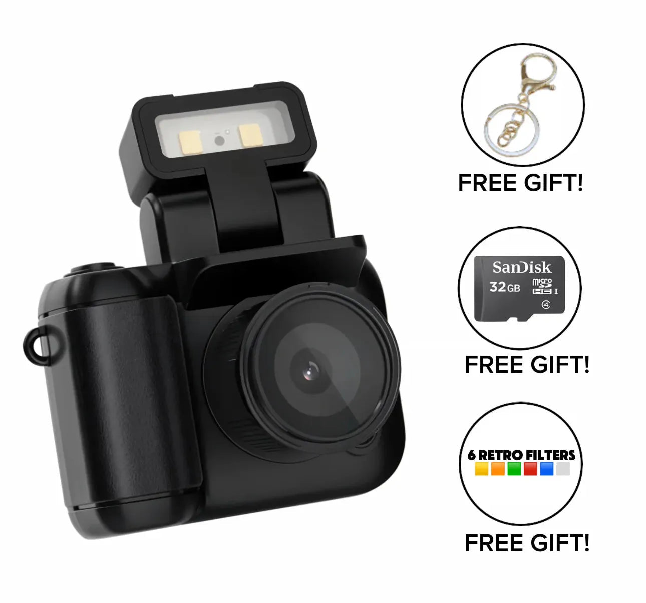 RetroLuxe™ Camcorder — Capture the True Warmth and Soul of Your Most Treasured Memories