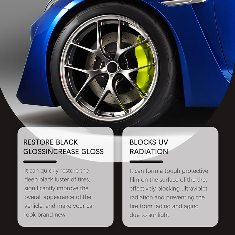 NightLuxe™ Tire Shine — Ignite Unstoppable Confidence with Showroom-Ready Black Radiance