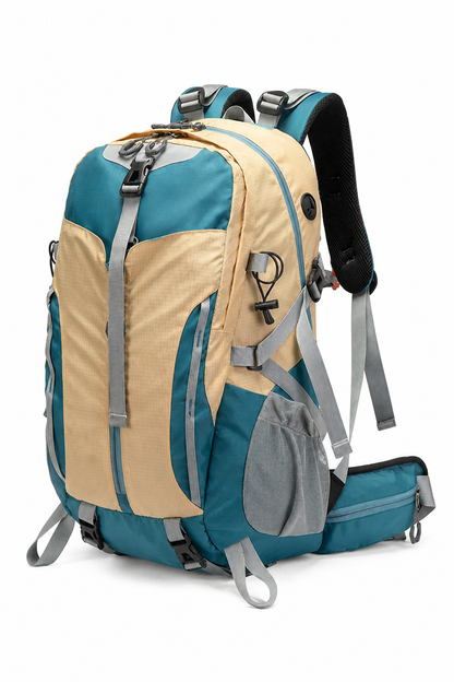 Hiking Backpack 40L Padded Straps & Breathable Back Panel