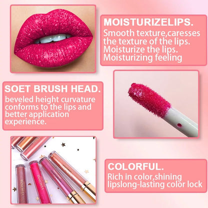 LumaLuxe™ Radiant Glow Lip Gloss — Unleash All-Day Dazzling Shine and Confidence
