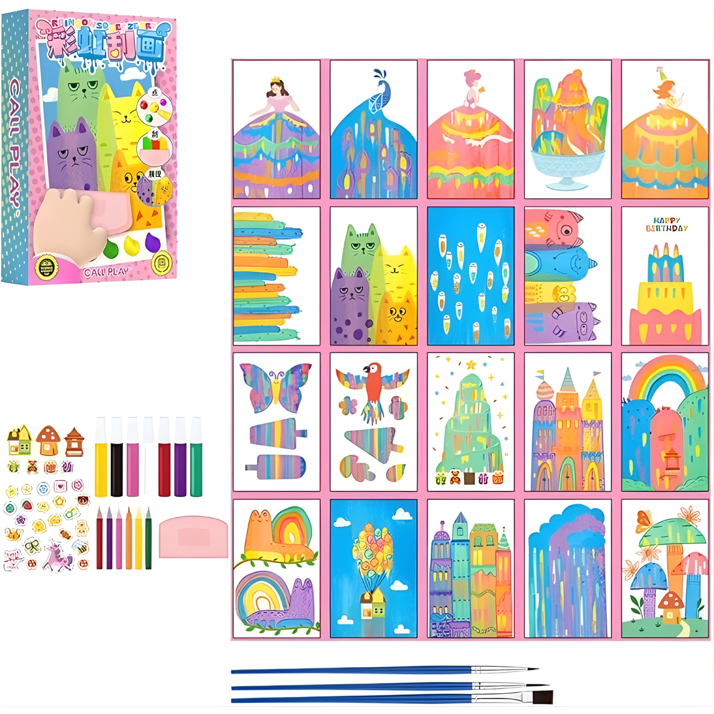 PrismPlay™ — Unleash Your Child’s Vibrant Creativity Without the Mess or Stress