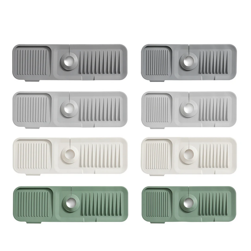 HydraDry™ Silicone Drying Mat — Transform Your Kitchen with Spotless Counters and Lightning-Fast Drying
