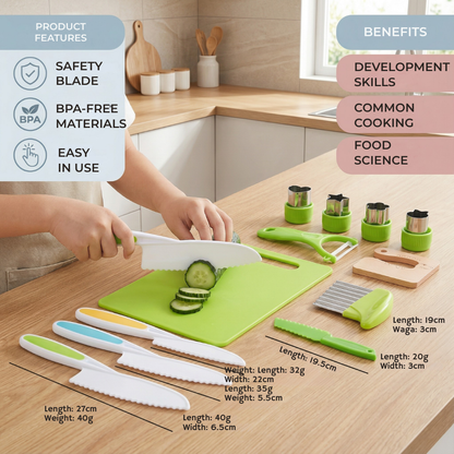 SliceHero™ — Give Your Child Safe, Fearless Fun and Proud Kitchen Confidence Every Day