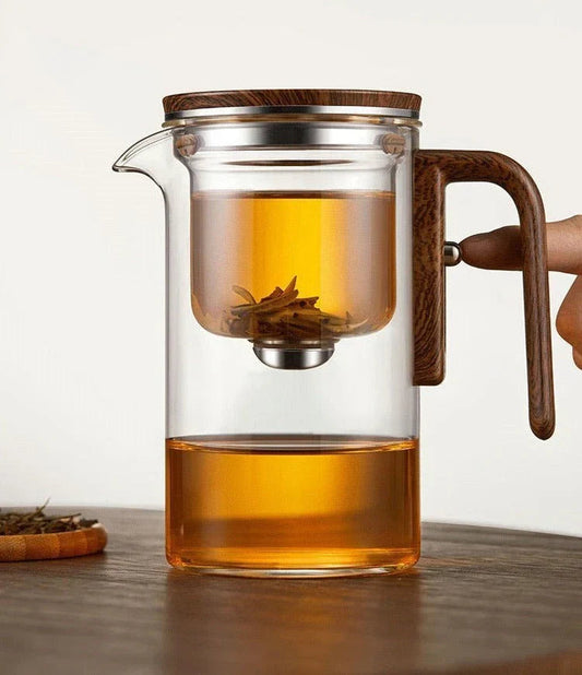 SereniSip™ — Transform Your Tea Time into a Calm, Drip-Free Luxury Ritual