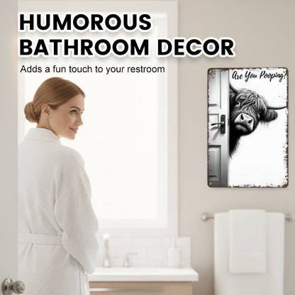 ChuckleBarn™ Smile Sign — Turn Your Bathroom Into a Hilarious Showstopper That Everyone Remembers