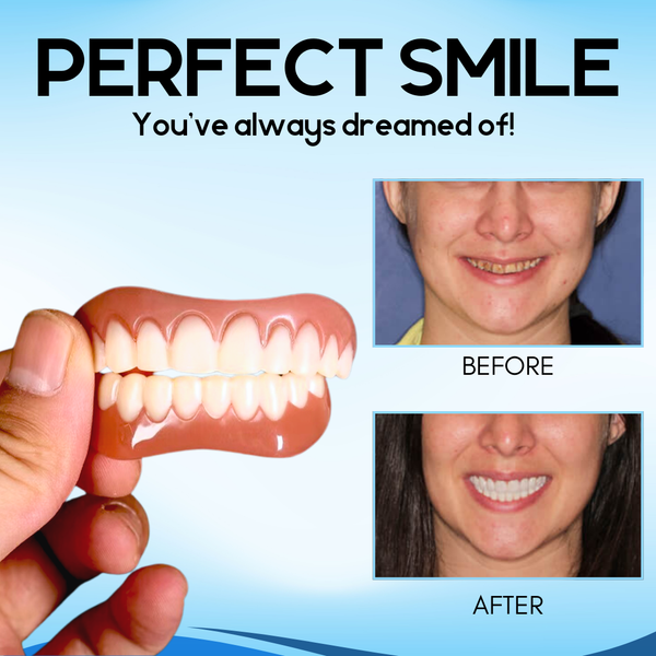 SmileSure™ — Lock in All-Day Comfort and Confidence with a Perfectly Customized Denture Fit