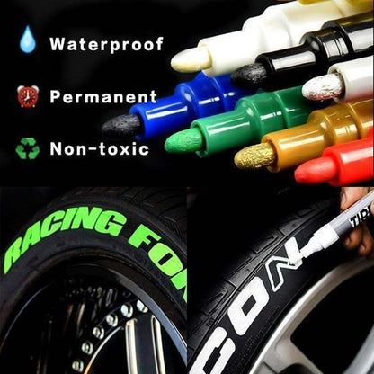 TurboTread™ Tire Paint Pen — Instantly Transform Tires Into Bold, Weatherproof Masterpieces That Command Attention