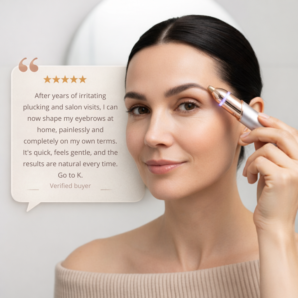 ViviEdge™ Dual-Action Trimmer — Sculpt Flawless Brows and Velvet-Smooth Skin Instantly