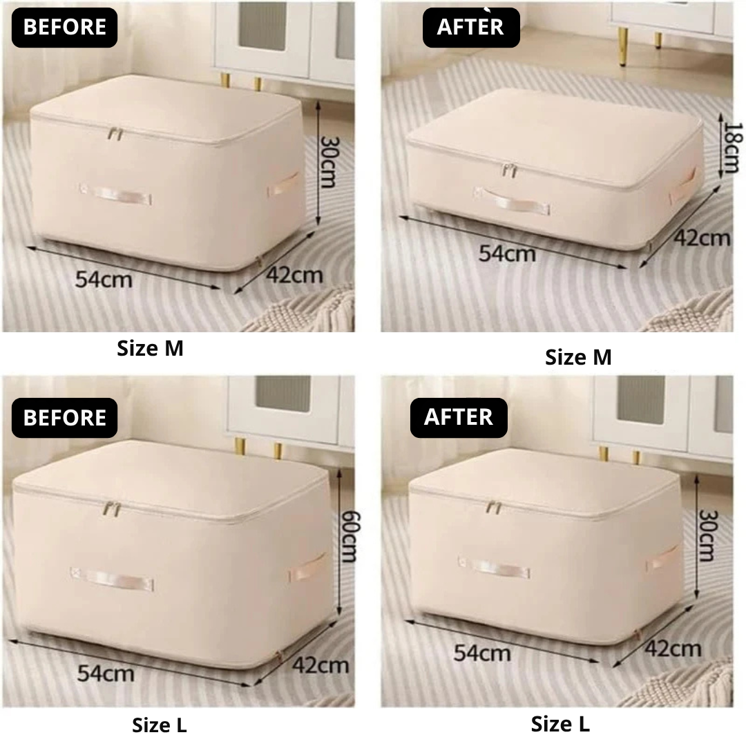 SpaceZen™ — Unlock Instant Clarity and Shelter Your Bulkiest Belongings with Effortless Compression