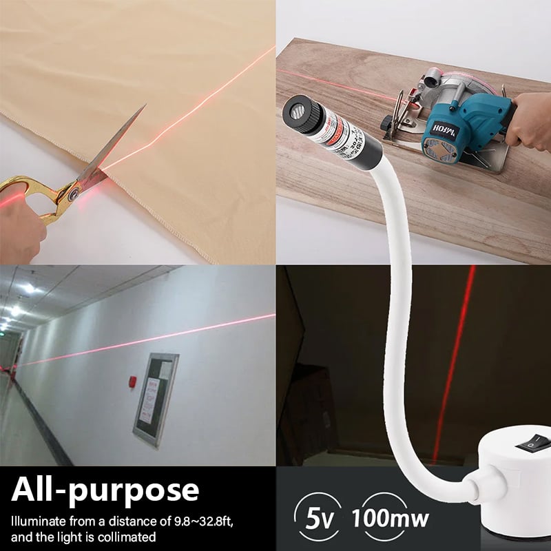 EdgeLuxe™ Laser Guide — Sew with Unmatched Precision and Confidence Every Time