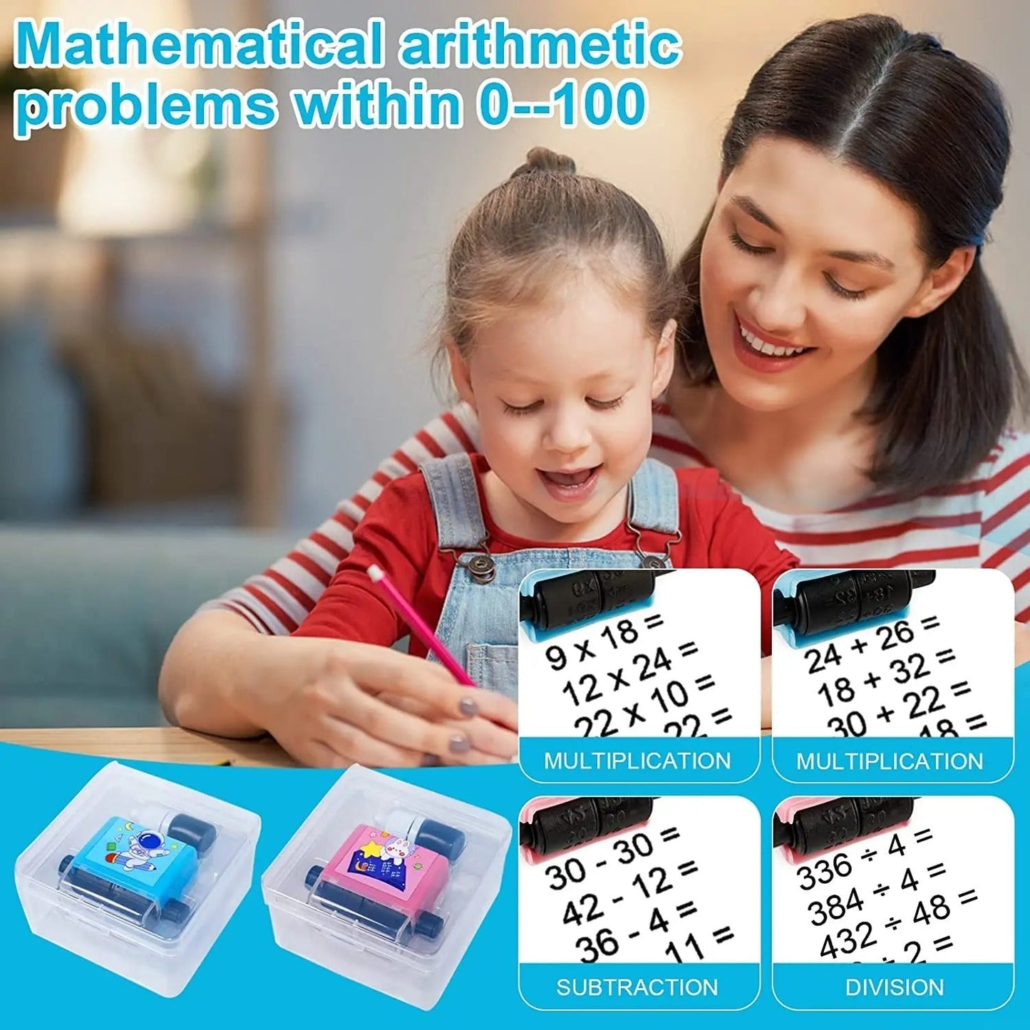 TurboMath™ Stamp — Ignite Your Child’s Joy and Confidence in Math Mastery