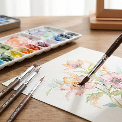 VibranceFlow™ Artist Brushes — Unleash Flawless Creativity with Every Stroke