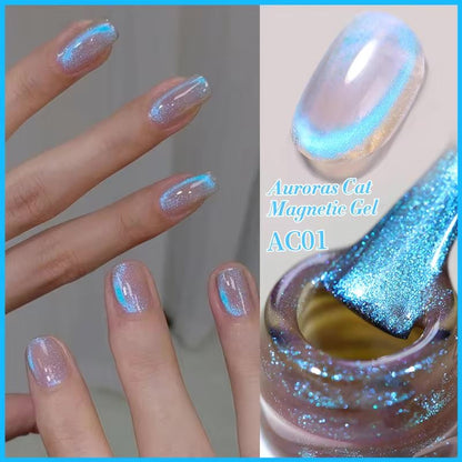 PrismaPulse™ Magnetic Gel — Ignite Your Nails with Hypnotic, Ever-Shifting Radiance