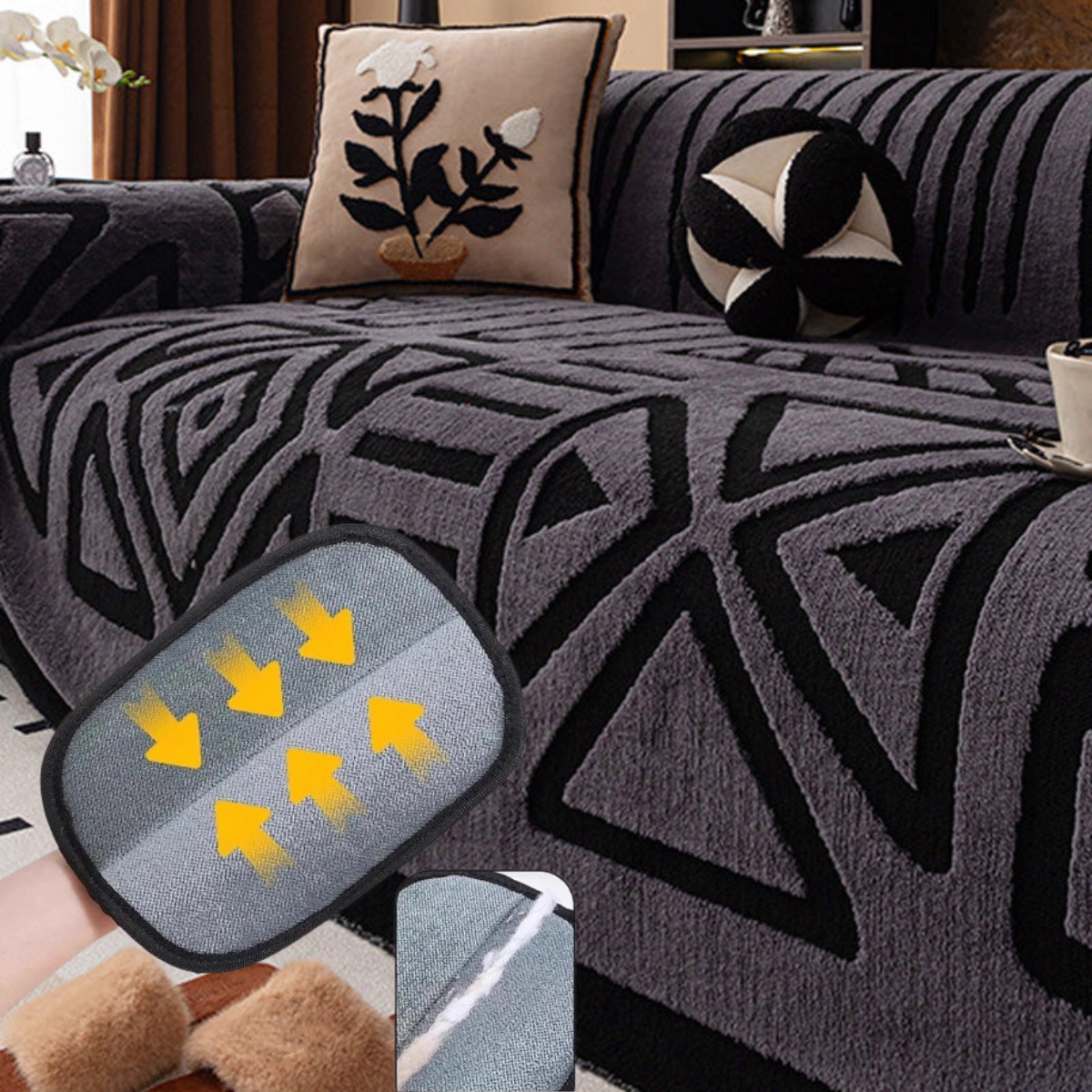 SnuggleNest™ — Transform Your Sofa Into a Cozy, No-Slip Sanctuary of Softness
