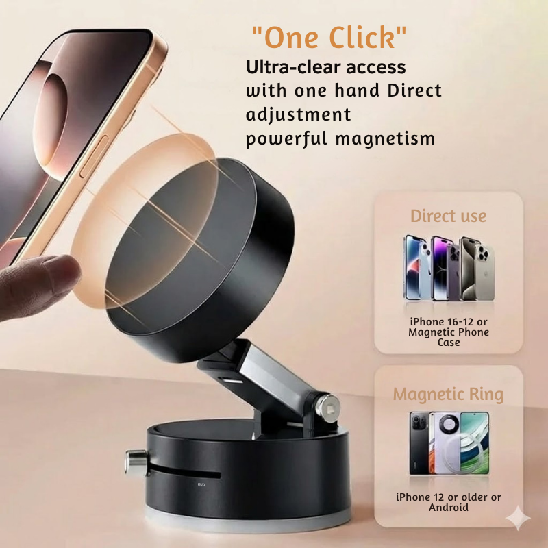 GripMagna™ — Snap Your Phone Securely and Own Every Moment Hands-Free