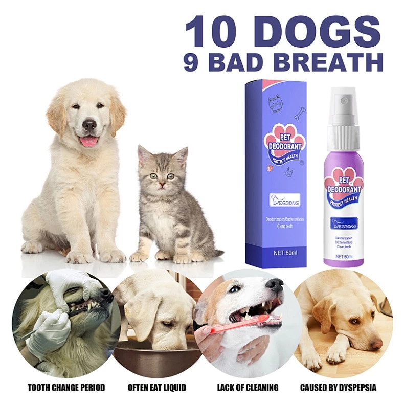 BreezeMist™ — Instantly Refresh Your Pet’s Breath for Snuggles That Spark Joy