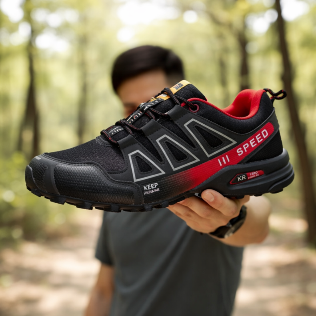 StrideQ™ — Conquer Every Step with Unbreakable Grip and Cloud-Like Comfort