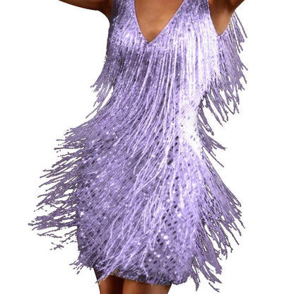 VeneraMuse™ Tassel Dress — Unleash Unstoppable Confidence and All-Night Comfort