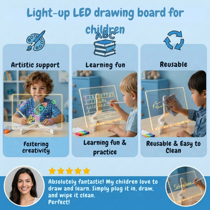 LumiSpark™ — Ignite Your Child’s Confidence with Every Brilliant, Glowing Creation