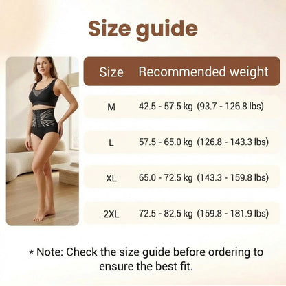 Cinchelle™ – High-Waist Tummy-Control Shaping Brief with 3-Hook Cinch