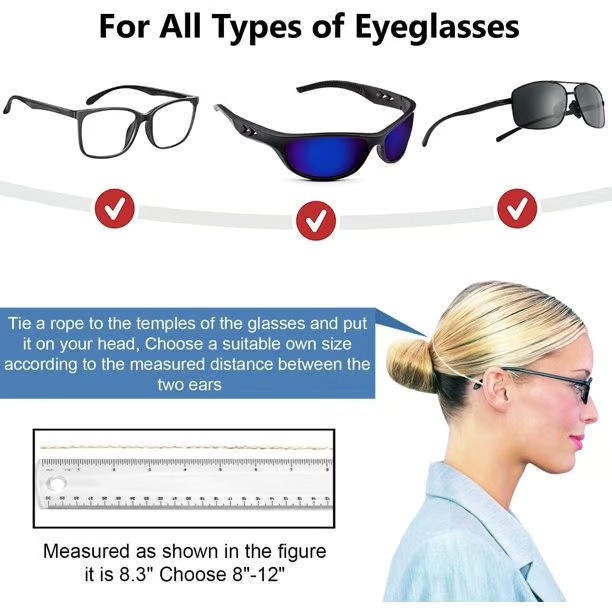 SteadyLoop™ — Keep Your Glasses Locked In Place for All-Day Freedom and Confidence