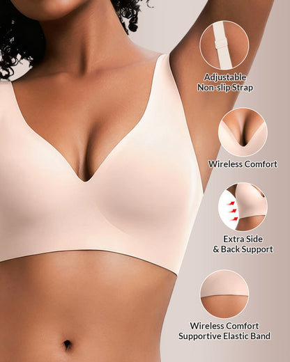 AuraNude™ — Experience All-Day Freedom with Featherlight, Wire-Free Confidence