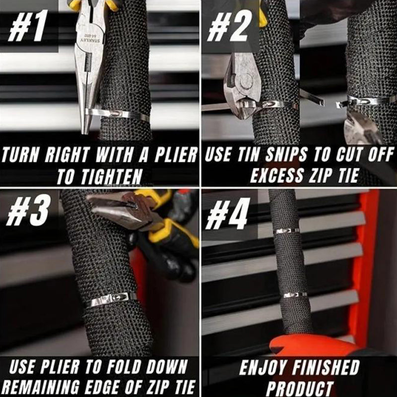IronClad Grip™ — Lock Every Bundle Tight with Unbreakable, Weatherproof Strength