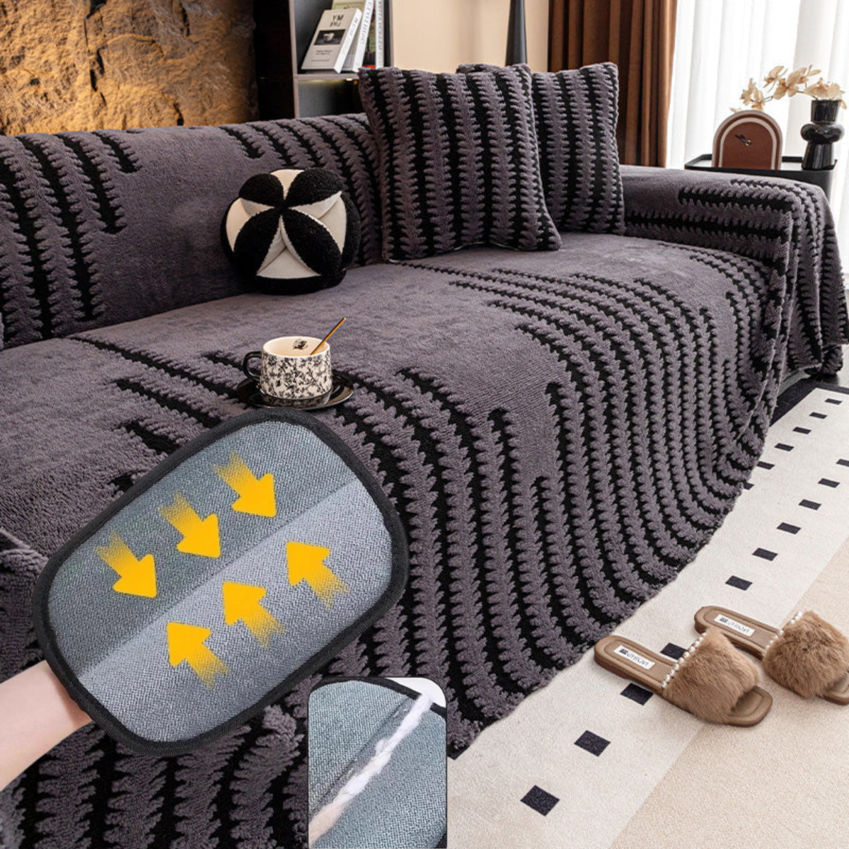 SnuggleNest™ — Transform Your Sofa Into a Cozy, No-Slip Sanctuary of Softness