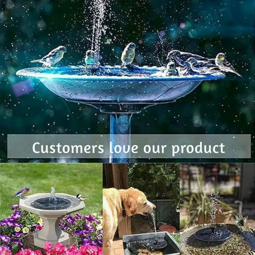 LumaFount™ — Transform Your Garden into a Sunlit Haven of Peace and Natural Beauty