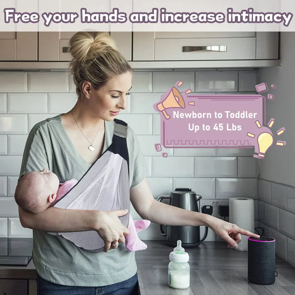 NurturaSling™ — Carry Your Baby All Day Pain-Free and Close Like Never Before